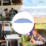Зонт пляжный Green Glade A0014 в.:202см куп.:180см белый/синий